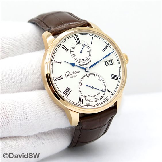 Orologio Glashütte Original Uomo Senator in Oro rosa W15801010104 - W15801010104